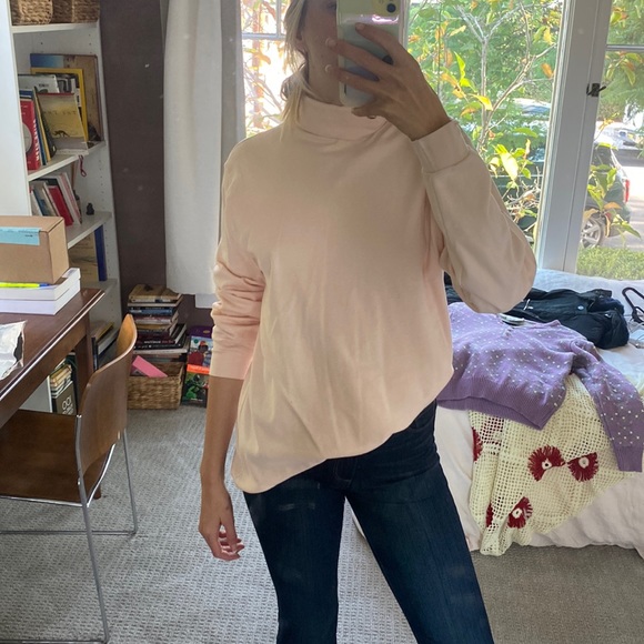 Light Pink Vintage Turtleneck - Picture 1 of 6